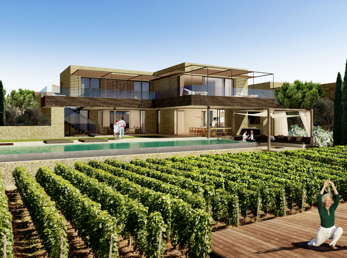 La Baraquette, Seafront Vineyard Estate